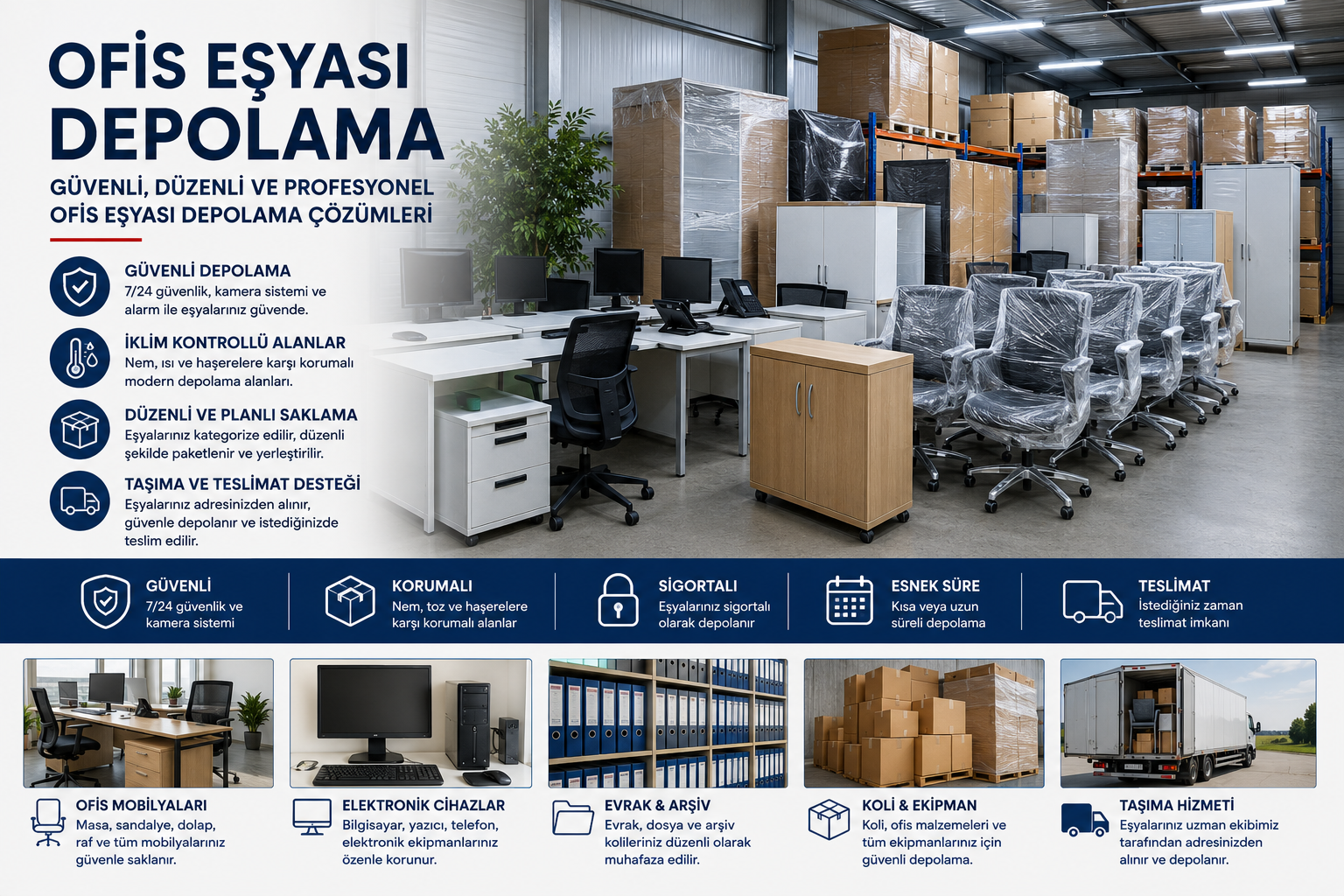 sayfa ofis eşyası depolama
