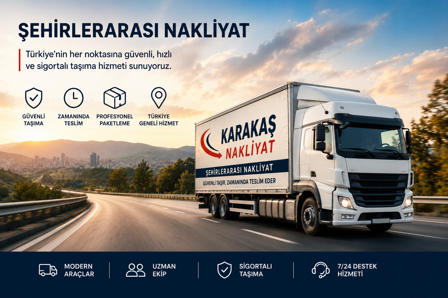 Şehirlerarası Nakliyat Taşınmak, özellikle farklı bir şehre yapılacaksa dikkatli planlama, güvenilir ekip ve profesyonel taşıma sistemi gerektiren önemli bir süreçtir. Karakaş Nakliyat olarak 1990 yılından bu yana edindiğimiz tecrübe ile müşterilerimize güvenli, hızlı ve planlı Şehirlerarası Nakliyat hizmeti sunuyoruz. Eşyalarınızı yalnızca bir adresten başka bir adrese taşımıyor, aynı zamanda sizin için değerli olan tüm eşyaları özenle koruyarak yeni yaşam alanınıza güvenle ulaştırıyoruz. Şehirlerarası Nakliyat hizmetimiz; ev, ofis, villa, parça eşya, antika eşya ve depolama ihtiyaçlarını kapsayan profesyonel bir taşıma sürecidir. Uzak mesafeli taşımalarda eşyaların güvenliği, paketleme kalitesi, araç seçimi ve zamanında teslimat büyük önem taşır. Bu nedenle her taşıma işleminde önceden planlama yapar, eşya yoğunluğunu değerlendirir, uygun araç ve ekipmanları belirleriz. Profesyonel Şehirlerarası Nakliyat Hizmeti Farklı şehirler arasında taşınırken en önemli konulardan biri, eşyaların uzun yol şartlarına uygun şekilde hazırlanmasıdır. Karakaş Nakliyat, şehirlerarası evden eve nakliyat sürecinde mobilya, beyaz eşya, elektronik cihaz, cam ürün, mutfak eşyası, tekstil ürünleri, koliler ve hassas eşyalar için özel paketleme yöntemleri kullanır. Her eşya türü, yapısına ve hassasiyetine göre ayrı ayrı değerlendirilir. Mobilyalarınız çizilmelere karşı streç film, balonlu naylon ve koruyucu battaniyelerle sarılır. Beyaz eşyalarınız darbelere karşı güvenli hale getirilir. Televizyon, bilgisayar, küçük ev aletleri ve elektronik ürünler dikkatle paketlenir. Kırılabilecek mutfak eşyaları, cam ürünler ve dekoratif objeler ise özel kolileme sistemiyle taşımaya hazır hale getirilir. Böylece Şehirlerarası Nakliyat sürecinde eşyalarınız uzun yol boyunca korunur. Şehirlerarası Evden Eve Nakliyat Nasıl Yapılır? Şehirlerarası evden eve nakliyat hizmetinde süreç, taşınma öncesi planlama ile başlar. İlk olarak taşınacak eşyaların miktarı, bulunduğu kat, bina giriş durumu, asansör ihtiyacı, yeni adresin konumu ve gidilecek şehir belirlenir. Bu bilgiler doğrultusunda uygun araç, personel sayısı ve taşıma planı oluşturulur. Taşınma günü uzman ekibimiz adresinize gelir, eşyalarınızı paketler, gerekli durumlarda mobilyalarınızı söker ve taşıma için hazır hale getirir. Daha sonra eşyalar kapalı kasa nakliye aracına düzenli şekilde yerleştirilir. Araç içi yerleşimde ağır eşyalar, hassas ürünler ve koliler doğru noktalara konumlandırılır. Bu sayede yolculuk sırasında eşyaların birbirine zarar verme riski en aza indirilir. Yeni adrese ulaşıldığında eşyalarınız dikkatli şekilde indirilir, belirlenen odalara yerleştirilir ve isteğe göre mobilyalarınız kullanıma hazır hale getirilir. Karakaş Nakliyat olarak amacımız, evden eve nakliyat sürecini sizin için zahmetsiz, güvenli ve sorunsuz hale getirmektir. Güvenli ve Planlı Taşımacılık Şehirlerarası Nakliyat hizmetinde güvenlik, taşıma sürecinin en önemli aşamasıdır. Uzak mesafe taşımalarında yol durumu, hava şartları, araç içi sabitleme ve paketleme kalitesi doğrudan taşıma başarısını etkiler. Bu nedenle eşyalarınız araca yüklenirken düzenli yerleştirme yapılır ve gerekli ürünler sabitlenir. Kapalı kasa araçlarımız, eşyalarınızı dış etkenlere karşı koruyacak şekilde taşıma için uygundur. Yağmur, toz, güneş, yol sarsıntısı ve dış darbelere karşı eşyalarınızın korunması için taşıma öncesinde gerekli önlemler alınır. Profesyonel ekibimiz, her aşamada dikkatli ve titiz bir çalışma yürütür. Karakaş Nakliyat olarak müşterilerimize yalnızca taşıma hizmeti değil, güven veren bir taşınma deneyimi sunmayı hedefliyoruz. Şehirlerarası Nakliyat sürecinde planlı hareket eder, zamanında teslimat için güzergâhı önceden değerlendirir ve müşterilerimizi süreç hakkında bilgilendiririz. Türkiye Geneline Şehirlerarası Nakliyat Karakaş Nakliyat, İstanbul başta olmak üzere Türkiye’nin birçok noktasına Şehirlerarası Nakliyat hizmeti sunar. İstanbul’dan Ankara’ya, İzmir’e, Bursa’ya, Antalya’ya, Konya’ya, Eskişehir’e, Kocaeli’ye, Sakarya’ya, Tekirdağ’a ve Türkiye’nin farklı şehirlerine güvenli taşıma çözümleri sağlıyoruz. Her şehirlerarası taşıma süreci farklı ihtiyaçlara sahiptir. Bazı müşteriler komple ev taşıma hizmeti alırken, bazı müşteriler yalnızca parça eşya taşıma hizmetine ihtiyaç duyabilir. Karakaş Nakliyat olarak her müşterimizin talebine uygun çözümler üretiriz. Evden eve nakliyat, parça eşya nakliyat, ofis taşıma, villa taşıma ve eşya depolama hizmetlerimizle geniş kapsamlı taşımacılık desteği sunuyoruz. Neden Karakaş Nakliyat? Şehirlerarası Nakliyat firması seçerken yalnızca fiyat değil, firmanın tecrübesi, güvenilirliği, ekip kalitesi, araç durumu ve paketleme sistemi de dikkate alınmalıdır. Ucuz fakat plansız yapılan taşımalar, eşyalarınızın zarar görmesine ve taşınma sürecinin stresli hale gelmesine neden olabilir. Bu nedenle profesyonel bir nakliye firmasıyla çalışmak büyük önem taşır. Karakaş Nakliyat, 1990 yılından bu yana taşımacılık sektöründe faaliyet gösteren köklü bir firmadır. Deneyimli ekibimiz, modern araçlarımız ve müşteri memnuniyeti odaklı hizmet anlayışımızla şehirlerarası evden eve nakliyat sürecinde güvenilir çözümler sunuyoruz. Eşyalarınızı özenle paketliyor, güvenle taşıyor ve yeni adresinize zamanında ulaştırıyoruz. Uygun Fiyatlı Şehirlerarası Nakliyat Şehirlerarası Nakliyat fiyatları; taşınacak eşya miktarına, gidilecek mesafeye, kat durumuna, asansör ihtiyacına, paketleme talebine ve araç büyüklüğüne göre değişiklik gösterebilir. Bu nedenle en doğru fiyatlandırma, taşınma detayları belirlendikten sonra yapılır. Karakaş Nakliyat olarak müşterilerimize şeffaf, uygun ve ihtiyaca göre planlanmış fiyat teklifleri sunuyoruz. Taşınma öncesinde eşyalarınız ve ihtiyaçlarınız değerlendirilir, ardından size en uygun taşıma planı hazırlanır. Amacımız, kaliteli evden eve nakliyat hizmetini ekonomik koşullarla sunmaktır. Asansörlü ve Sigortalı Taşıma Avantajı Yüksek katlı binalarda veya dar merdivenli yapılarda asansörlü taşıma sistemi, Şehirlerarası Nakliyat sürecini daha hızlı ve güvenli hale getirir. Büyük mobilyalar, beyaz eşyalar ve hassas ürünler dış cephe asansörüyle kolayca indirilip çıkarılabilir. Bu yöntem hem zamandan tasarruf sağlar hem de bina içi dar alanlarda oluşabilecek hasar riskini azaltır. Sigortalı taşıma seçeneği ise müşteriler için ekstra güven sağlar. Eşyalarınızın taşıma sürecinde güven altında olması, taşınma stresini azaltır. Karakaş Nakliyat olarak müşterilerimizin eşyalarına kendi eşyamız gibi özen gösterir, güvenilir ve profesyonel hizmet anlayışıyla hareket ederiz. Sorunsuz Bir Taşınma Deneyimi Taşınma sürecinde müşterilerimizin en büyük beklentisi, eşyalarının zarar görmeden ve zamanında yeni adreslerine ulaşmasıdır. Karakaş Nakliyat olarak bu beklentiyi karşılamak için tüm detayları önceden planlıyoruz. Paketleme, yükleme, taşıma, indirme ve yerleştirme aşamalarında düzenli ve dikkatli çalışıyoruz. Şehirlerarası Nakliyat hizmetimizde yalnızca eşyalarınızı taşımıyor, aynı zamanda yeni hayatınıza güvenli bir başlangıç yapmanıza yardımcı oluyoruz. Profesyonel ekibimiz, her taşınma sürecinde çözüm odaklı davranır ve müşterilerimizin memnuniyetini ön planda tutar. Karakaş Nakliyat ile Güvenle Taşının Karakaş Nakliyat olarak Şehirlerarası Nakliyat, şehirlerarası evden eve nakliyat, ofis taşıma, parça eşya nakliyat, asansörlü nakliyat, villa taşıma, antika eşya taşıma ve eşya depolama hizmetlerinde profesyonel çözümler sunuyoruz. Eşyalarınızı güvenle paketliyor, modern araçlarımızla taşıyor ve yeni adresinize sorunsuz şekilde teslim ediyoruz. Farklı bir şehre taşınmayı planlıyorsanız, güvenilir ve deneyimli bir nakliye firmasıyla çalışmak taşınma sürecinizi çok daha kolay hale getirir. Karakaş Nakliyat, yılların verdiği tecrübe ile eşyalarınızı özenle taşır, zamanında teslim eder ve müşteri memnuniyetini her zaman öncelikli hedef olarak görür. Güvenli, hızlı, planlı ve profesyonel Şehirlerarası Nakliyat hizmeti için Karakaş Nakliyat yanınızda.